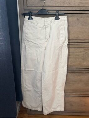 Levi’s Women’s Wide Leg Pants in Off-White